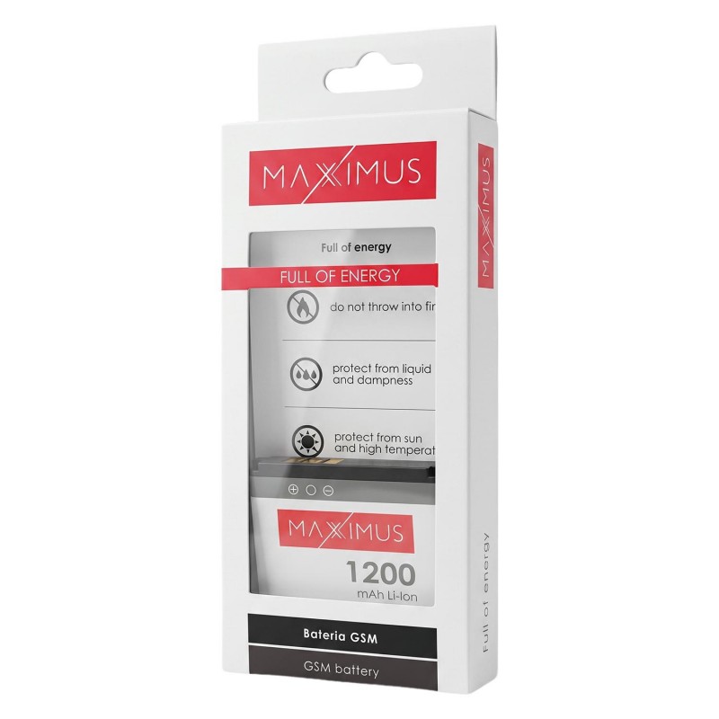 BATTERY MAXXIMUS NOKIA 6280 1200 mAh BP-6M