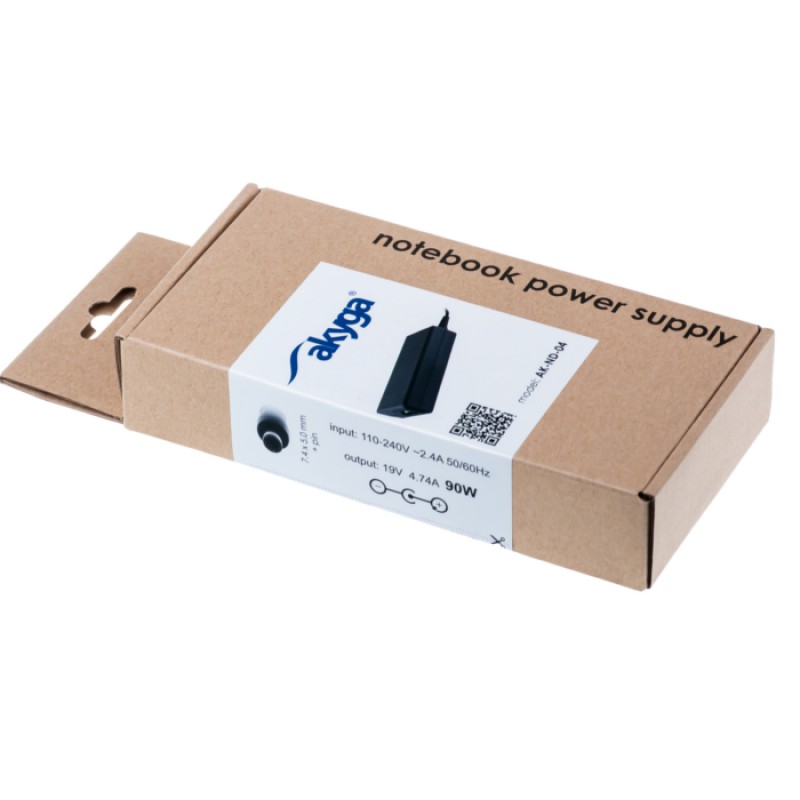 Akyga power supply for laptops HP AK-ND-04 Akyga power supply for laptops HP AK-ND-04