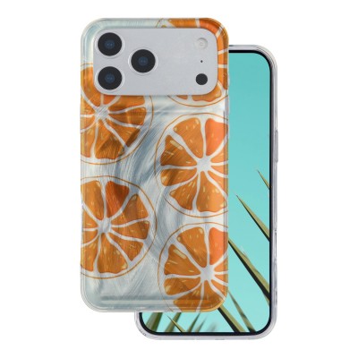 Ultra Trendy Summer case for iPhone 17 Pro Max 6,9" orange