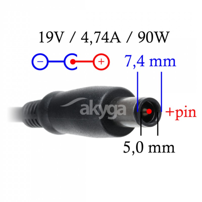 Akyga power supply for laptops HP AK-ND-04 Akyga power supply for laptops HP AK-ND-04