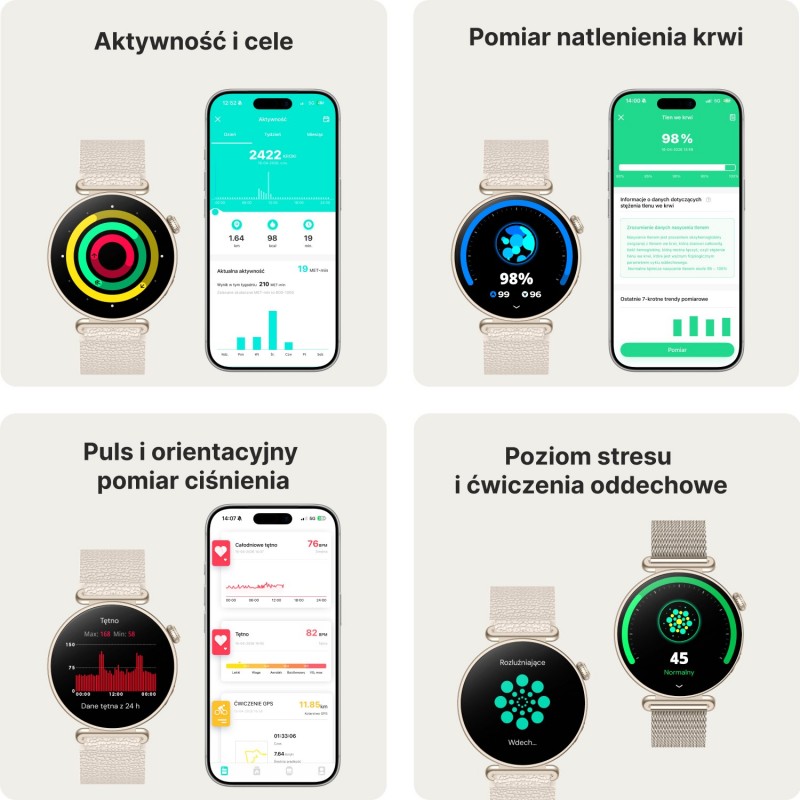 Smartwatch Bloomdust champagne gold SB-380 Forever