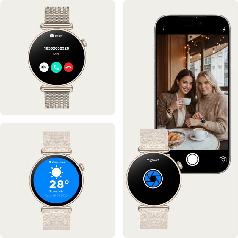 Smartwatch Bloomdust champagne gold SB-380 Forever