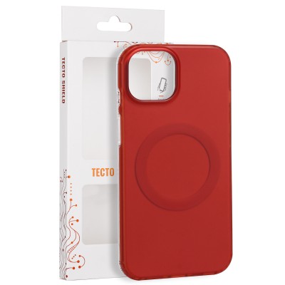 Tecto Shield Mistiq Mag case for iPhone 15 6,1" red