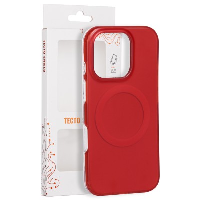 Tecto Shield Mistiq Mag case for iPhone 16 Pro 6,3" red