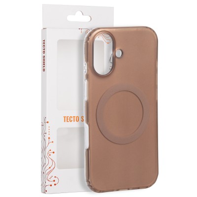 Tecto Shield Mistiq Mag case for iPhone 17 6,3" brown