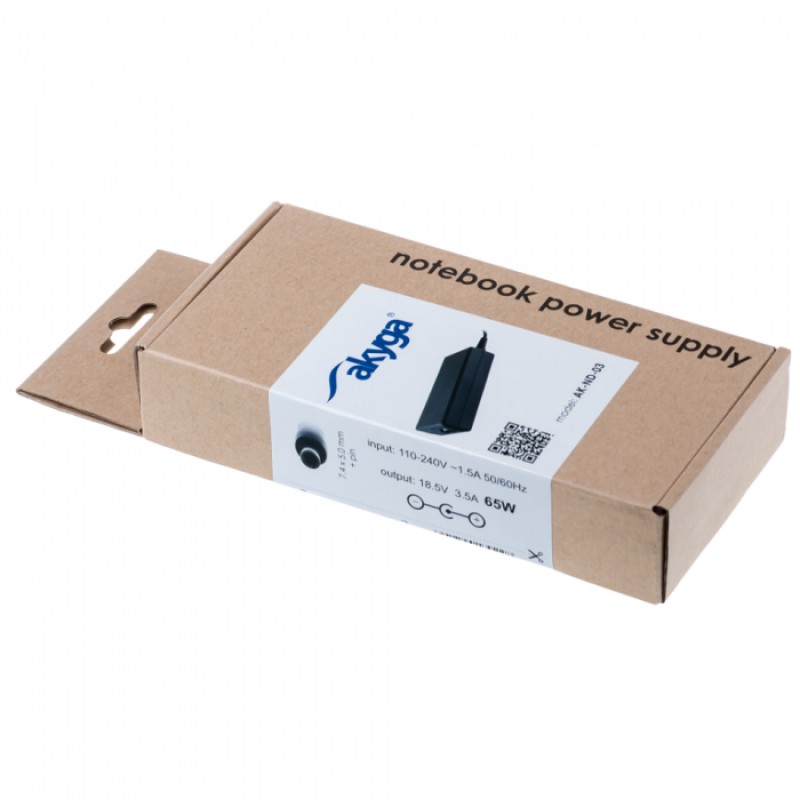 Akyga power supply for laptops HP AK-ND-03 Akyga power supply for laptops HP AK-ND-03