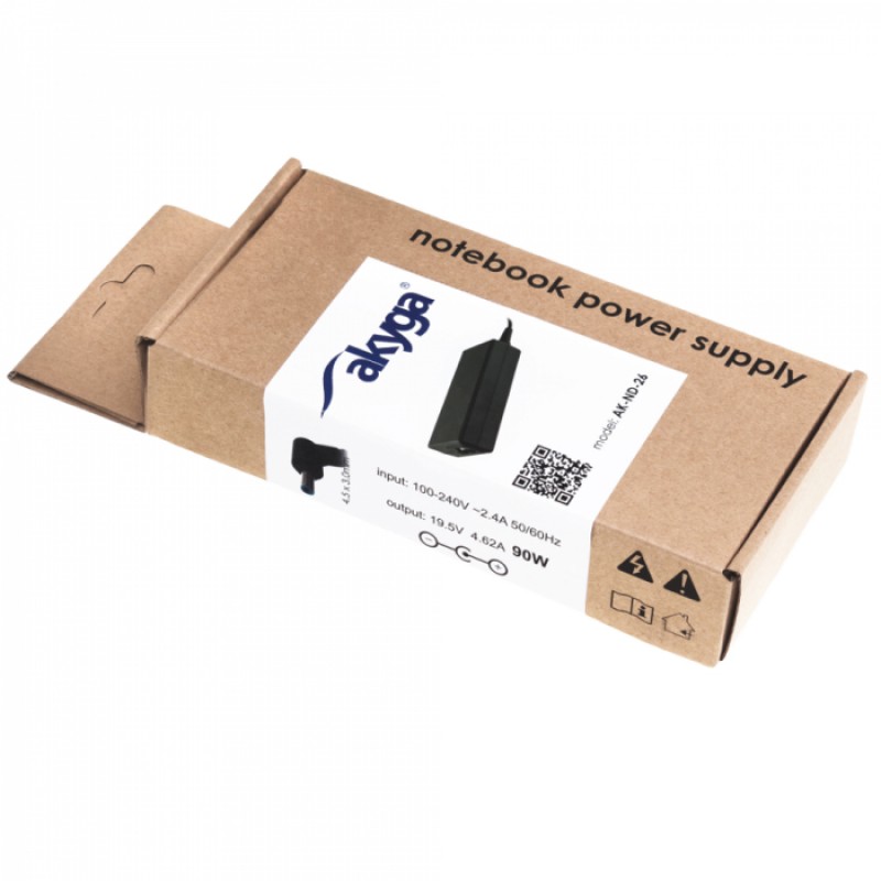 Akyga power supply for laptops AK-ND-26 Akyga power supply for laptops AK-ND-26
