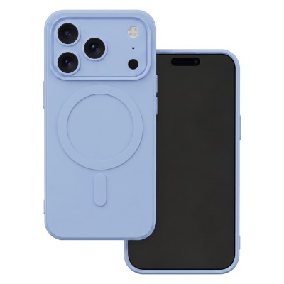 Simple Color Mag case for iPhone 17 Pro 6,3" / 18 Pro 6,3" jasnoniebieski