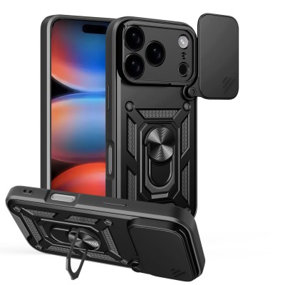Defender Slide case for iPhone 17 Pro 6,3" / 18 Pro 6,3" black
