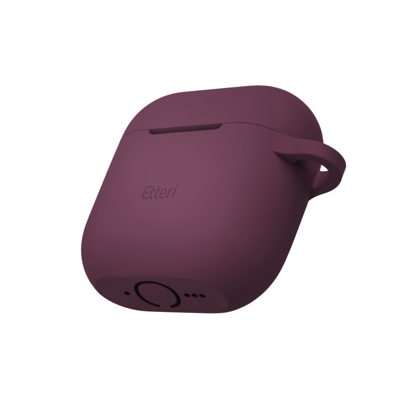 Etteri silicone case for AirPods 4 dark cherry Etteri silicone case for AirPods 4 dark cherry
