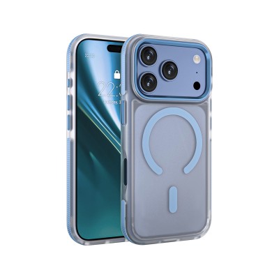 Etteri Icy Mag case for iPhone 17 Pro / 18 Pro sky blue